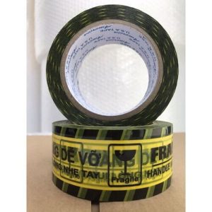 Băng dính logo hàng dễ vỡi lõi giấy 5mm ảnh 3