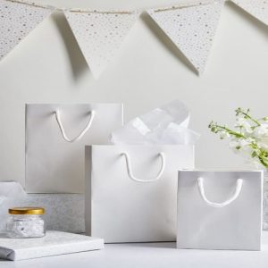 Túi giấy Ivory trắng C05