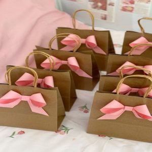 Túi giấy kraft nâu H34B ảnh 2