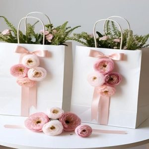 Túi giấy kraft trắng M01 ảnh 3