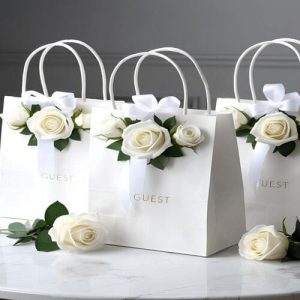 Túi giấy kraft trắng M05 ảnh 1