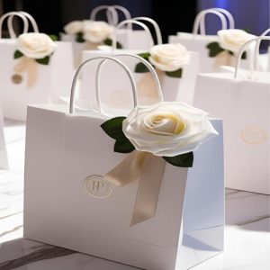 Túi giấy kraft trắng M09