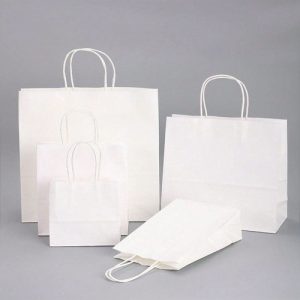Túi giấy kraft trắng M16C ảnh 2